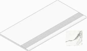 Ступень Kerranova Iceberg K-2001/MR/st01 White 294х600x9