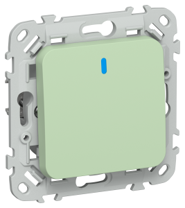 Выключатель 1-клавишный IEK Flite FI-V10-1-10-1-K93 фисташковый