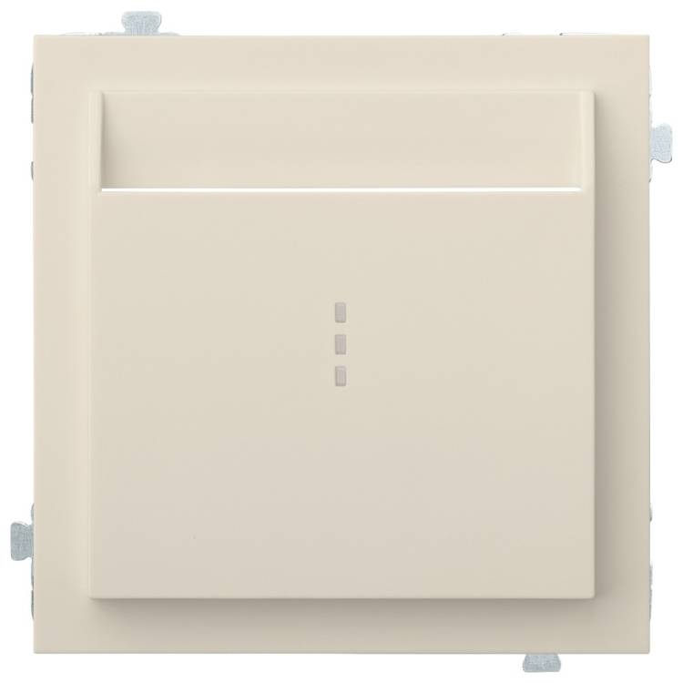 Лицевая панель для карточного выключателя Rikett 35731 MC кремовый сатин