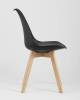 Набор из 4 стульев Stool Group Frankfurt Y863 black X4 черный фото 7