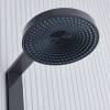 Душевая стойка Black&White GH-9005-GM с LED дисплеем, Gunmetal фото 8