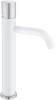 Смеситель для раковины Boheme Stick 122-WCR.2 White Touch Chrome