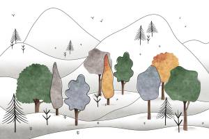 Фреска Ortograf Adventure 35278 Прогулка в лесу Филиграна FM-F