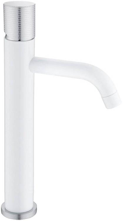 Смеситель для раковины Boheme Stick 122-WCR.2 White Touch Chrome
