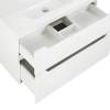 Тумба с раковиной Belbagno Etna H-60 ETNA-H60-700-2C-SO-BL-P 70x45x60 Bianco Lucido подвесная с двумя выкатными ящиками, с доводчиками фото 3