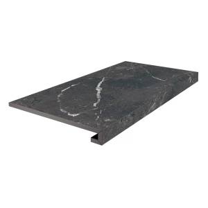 Ступень Kerama Marazzi Тубкаль KM6060G0331RGCF Фронтальная Клееная Черный Матовый Обрезной 33x60