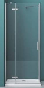 Душевая дверь BelBagno KRAFT-60/40-C-Cr-R