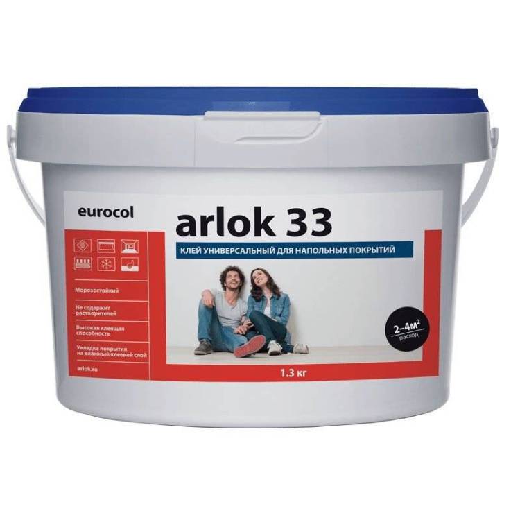 Клей универсальный для напольных покрытий Forbo Eurocol Arlok 33 (1.3 кг)