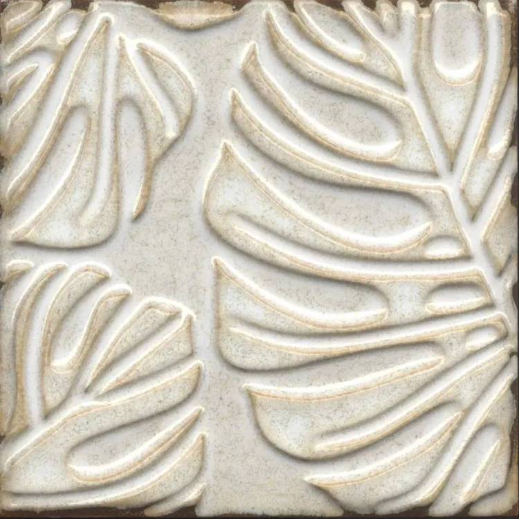 Декор Kerama Marazzi Агдаль KMD2SFC004BN 2 бежевый светлый глянцевый структура 15x15