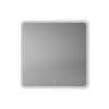 Зеркало Art&Max Genova AM-Gen-800-800-DS-F-White с подсветкой, 80x80