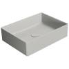 Раковина GSI Kube X 942917 50 см, серая матовая