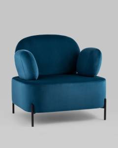 Кресло Stool Group Кэнди vd-candy-b29 велюр синий