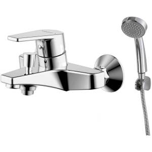 Смеситель для ванны Bravat Line F65299C-B-RUS с душевым гарнитуром
