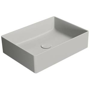 Раковина GSI Kube X 942917 50 см, серая матовая
