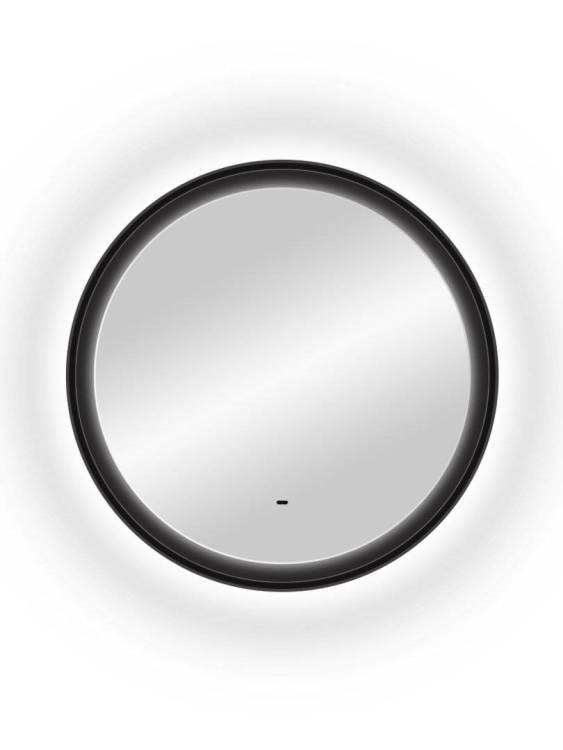 Зеркало Continent Planet Black ЗЛП1188 D700 с бесконтактным сенсором ,черный