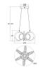 Подвесной светильник Freya Jumbo FR6047PL-L120W фото 3