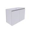 Тумба с раковиной La Fenice Vita Bianco 80 белый матовый