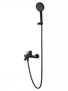 Смеситель для ванны Wonzon & Woghand WW-88037073-MB с душем, черный матовый