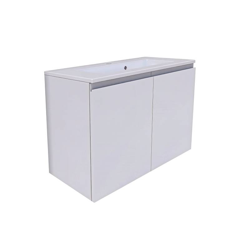 Тумба с раковиной La Fenice Vita Bianco 80 белый матовый