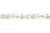Бордюр Cersanit Chantal CN1J011 Бежевый 5x44