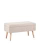 Банкетка Stool Group Сторми 19B485LK-4A бежевый с ящиком