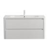 Тумба под раковину Cezares RELAX-1000-2C-SO-BL Bianco Lucido, 99.6x47.7x50