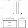 Мебель для ванной Comforty Амстердам-95 белый фото 5