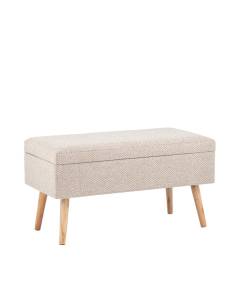 Банкетка Stool Group Сторми 19B485LK-4A бежевый с ящиком