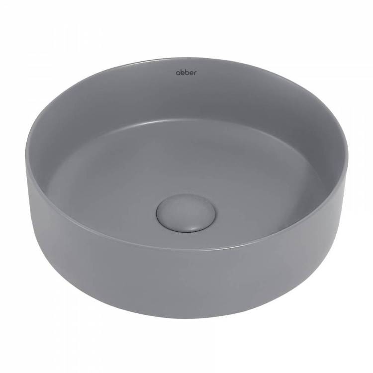 Раковина Abber Bequem AC2108MG 35 см, серая матовая