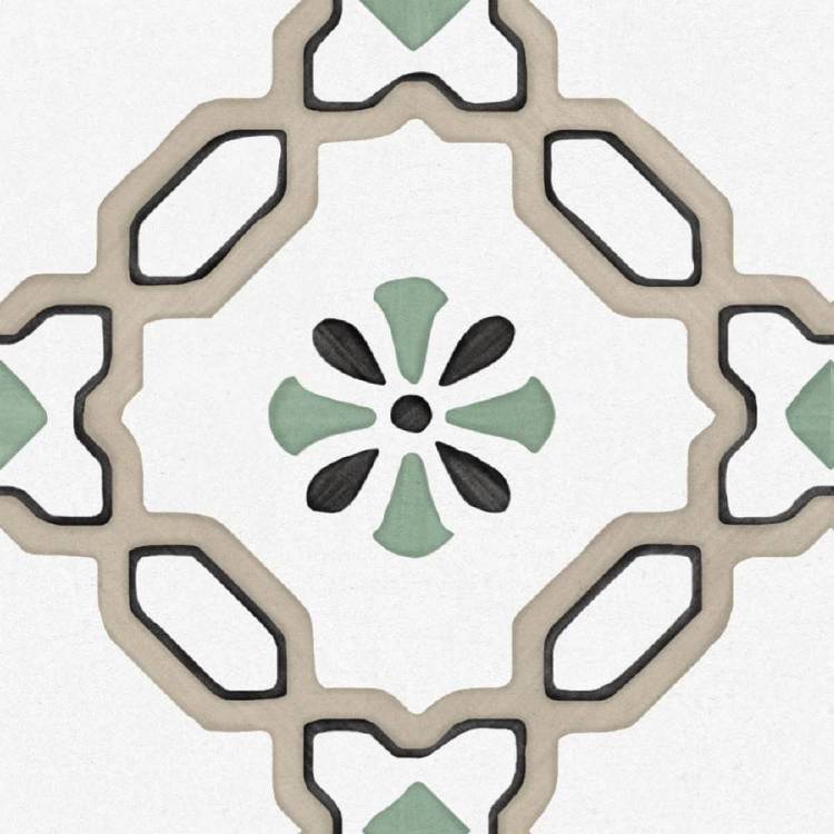 Керамогранит Ennface Pattern ENPTR6022MT2020 Ponza Lilly 20x20