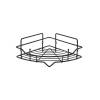 Полка Milardo Grid GRICC1BM44 25.5см, черная матовая