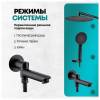 Душевая система Grocenberg GB5001BL черный фото 8