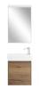 Тумба под раковину Belbagno Kraft Mini KRAFT MINI-500/260-1A-SO-RT-R 49.4x25.6x50 Rovere Tabacco подвесная с распашной дверцей, правосторонняя фото 6