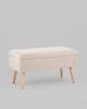 Банкетка Stool Group Сторми 19B485LK-4A бежевый с ящиком фото 2