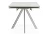 Керамический стол Notta Вилли 631645 Белый мрамор snow white / серый фото 3