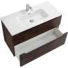 Тумба с раковиной Belbagno Etna H-60 ETNA-H60-900-2C-SO-RW-P 90x45x60 Rovere Moro подвесная с двумя выкатными ящиками, с доводчиками фото 5