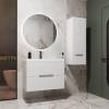 Шкаф-пенал Style Line Матис ЛС-00002448 подвесной, белый матовый, 110x36 фото 5