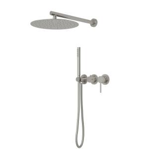 Душевой комплект Vincea Groove VSFW-4G01BN встраиваемый, 2 режима, брашированный никель