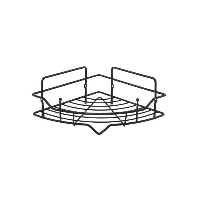 Полка Milardo Grid GRICC1BM44 25.5см, черная матовая
