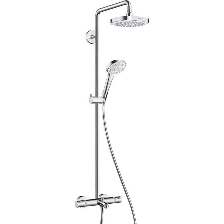 Душевая стойка Hansgrohe Croma 27352400 Select E 180 2 jet