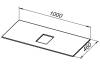 Столешница Allen Brau Infinity 100 grey structure фото 4
