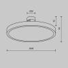 Трековый светильник Technical Plato TR153-1-10W3K-B фото 2
