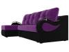 Диван угловой Лига диванов Меркурий 111352L Фиолетовый Левый фото 3