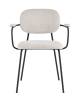 Стул Stool Group Кэрол FDC9124 OTE-MOD451 бежевый, черные ножки фото 2