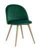 Набор из 4 стульев Stool Group Лион Страйпс DC-69030G HLR-56 X4 зеленый фото 2