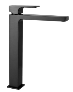 Смеситель для раковины Remer Absolute AU11LCFP черный брашированный хром