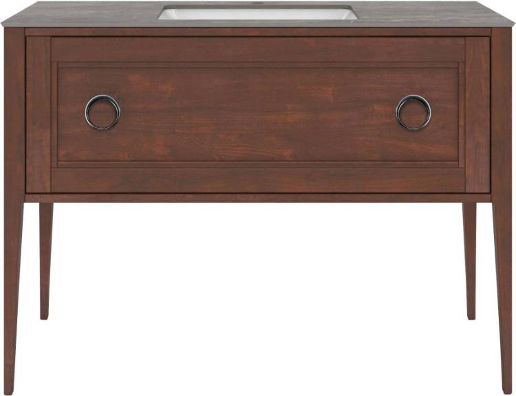 Тумба с раковиной Kerama Marazzi Plaza орех, тумба PL.CN.120.1\NUT.M + рак. PLR.wbu.55