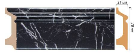 Плинтус DECOMASTER D122-78 240x2.1x7.8