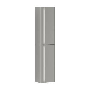 Шкаф-пенал Equil Elegante ppELGNT36.R-24.26 с подсветкой, амарок, белый, 160x36