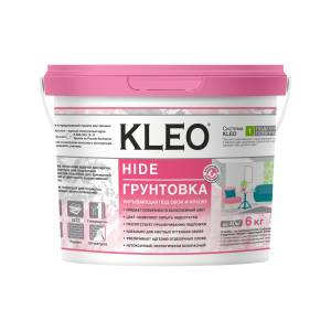 Грунтовка укрывающая под обои Kleo Hide 40 6 кг